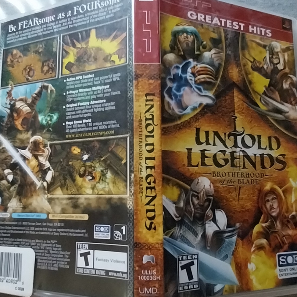 Untold Legends: Brotherhood of the Blade - Greatest Hits Edition